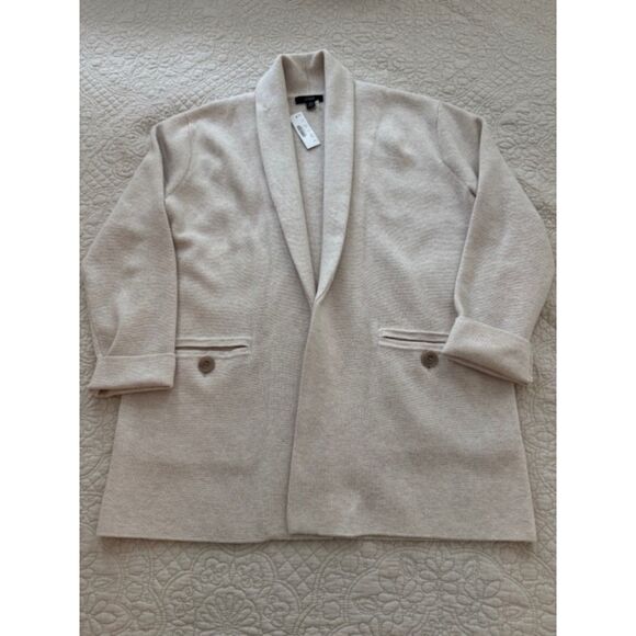NWT J.CREW Camille Oversized cardigan/sweater blazer, XS - Picture 1 of 6